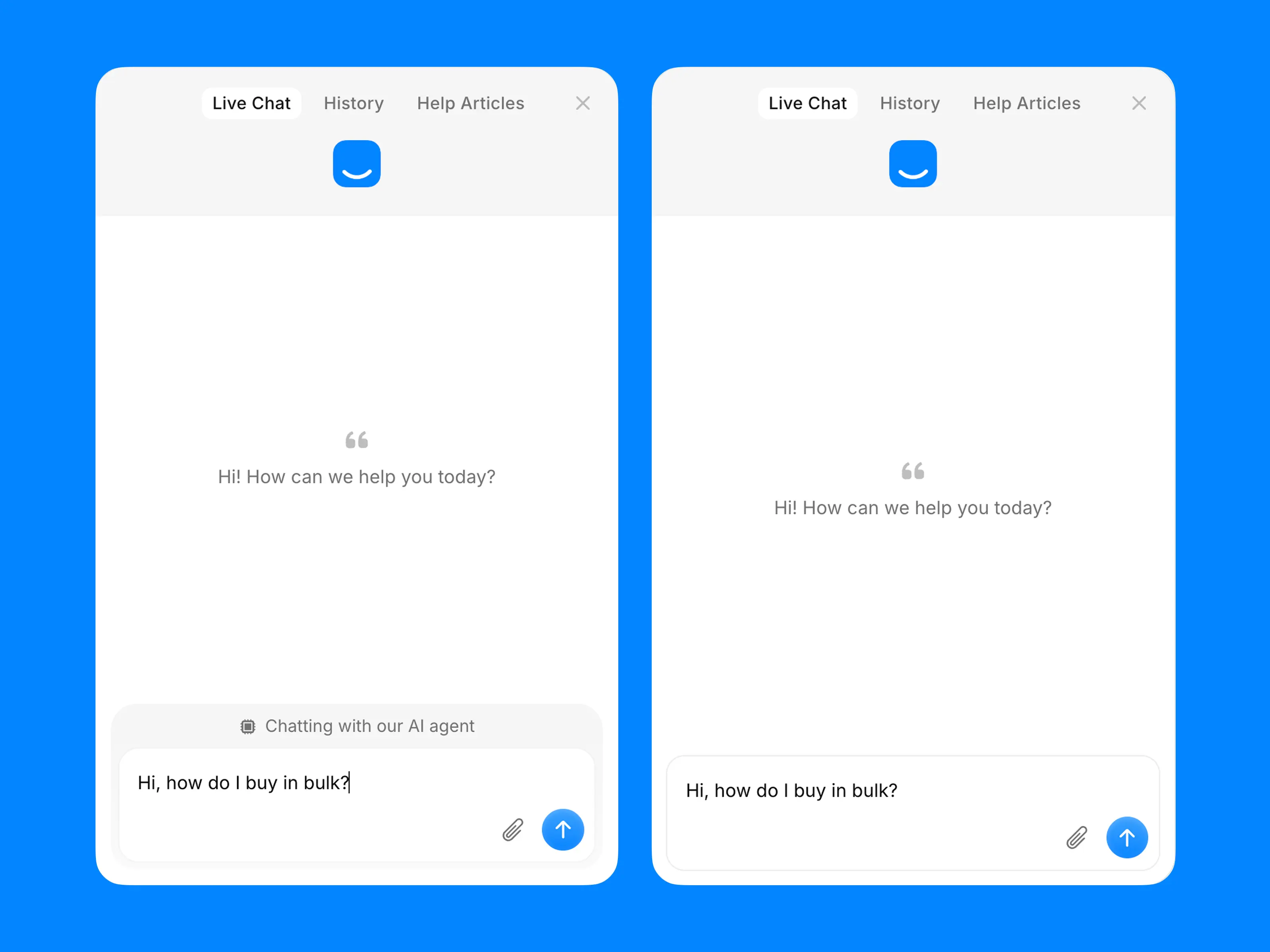 Widget states (2 of 2)